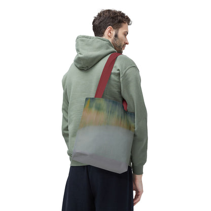 Serene Landscape Tote Bag - Stylish Eco-Friendly Carryall for Everyday Use
