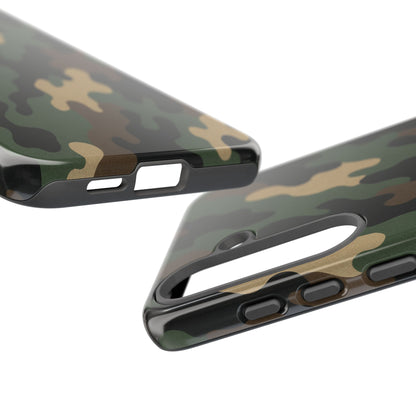 Camouflage Phone Case, Tough Cases, Military Style, Unique Phone Accessories, Gift for Him, Durable Phone Cover