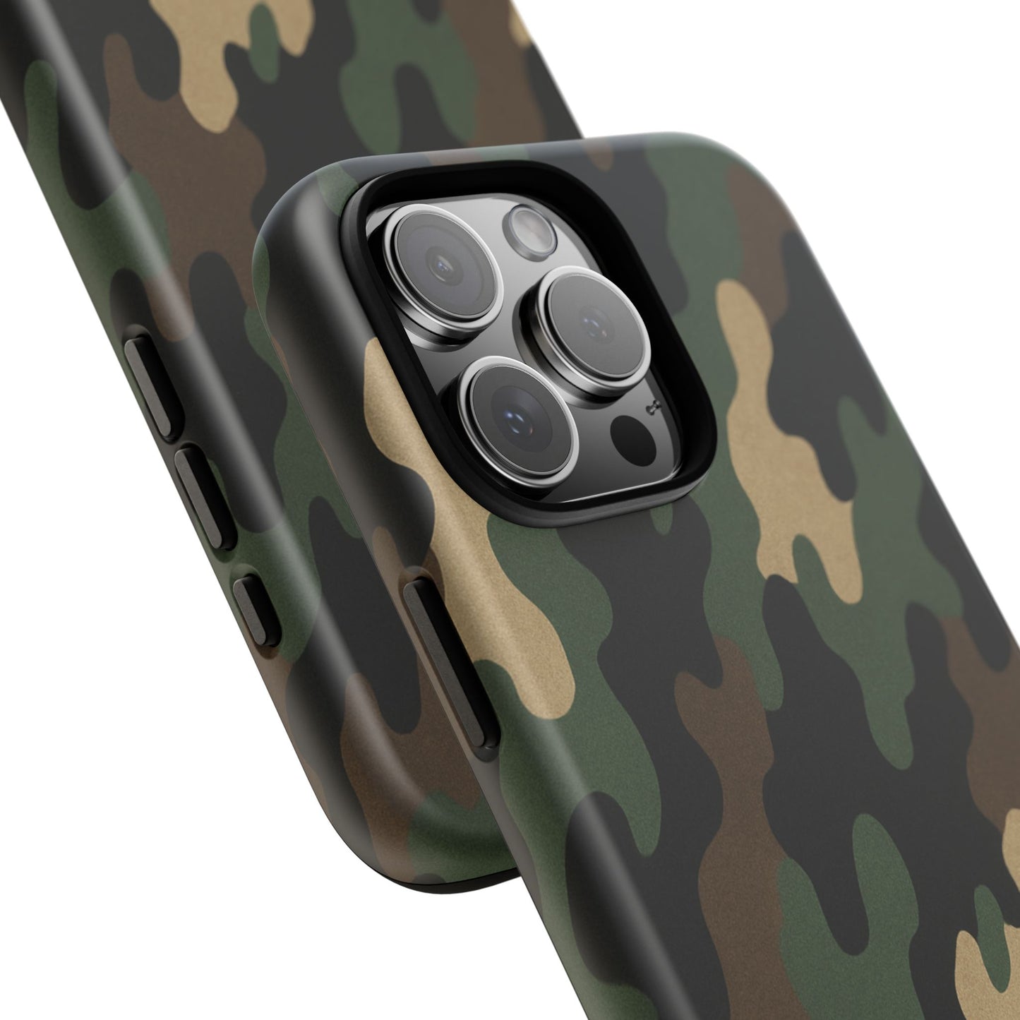 Camouflage Phone Case, Tough Cases, Military Style, Unique Phone Accessories, Gift for Him, Durable Phone Cover