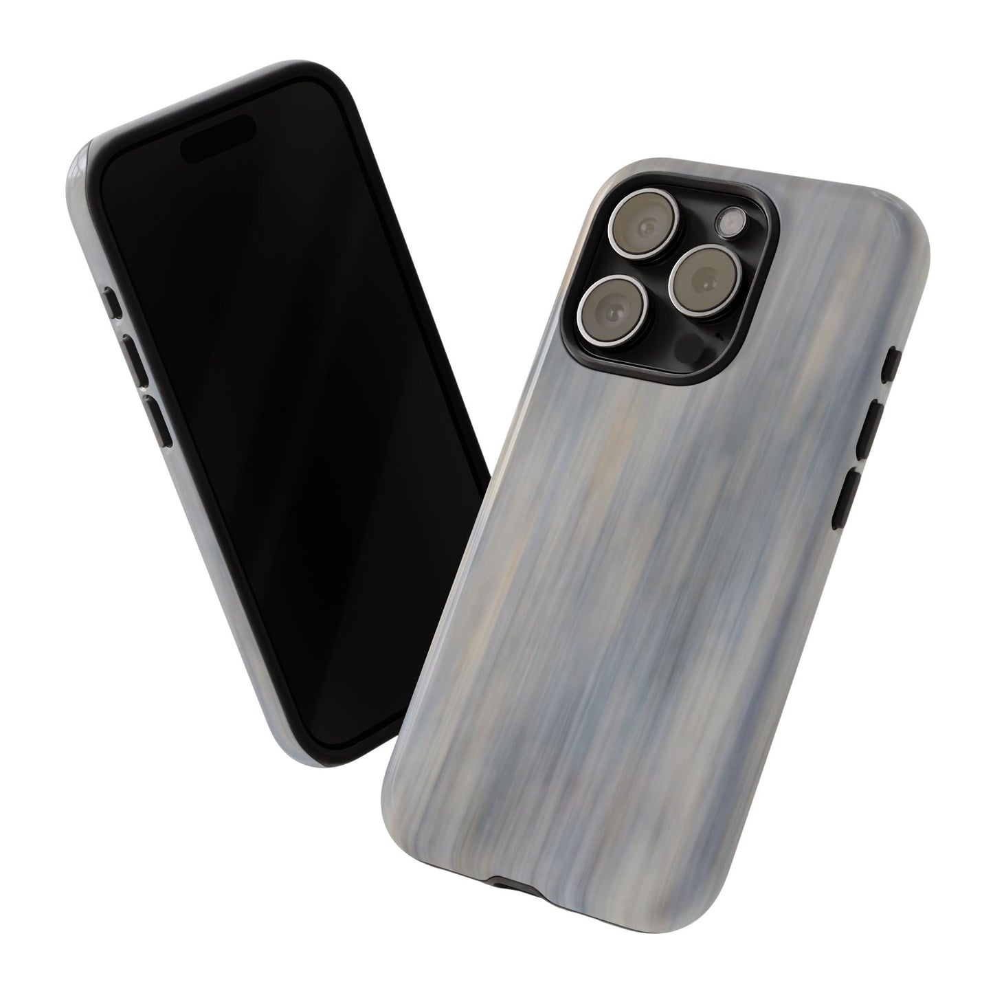 Stylish Tough Phone Case - Durable Protection with Modern Marble Design