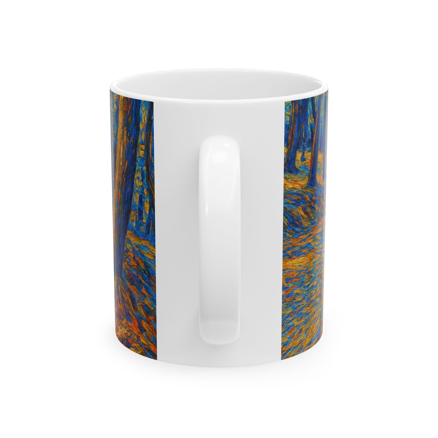Colorful Abstract Pathway Ceramic Mug