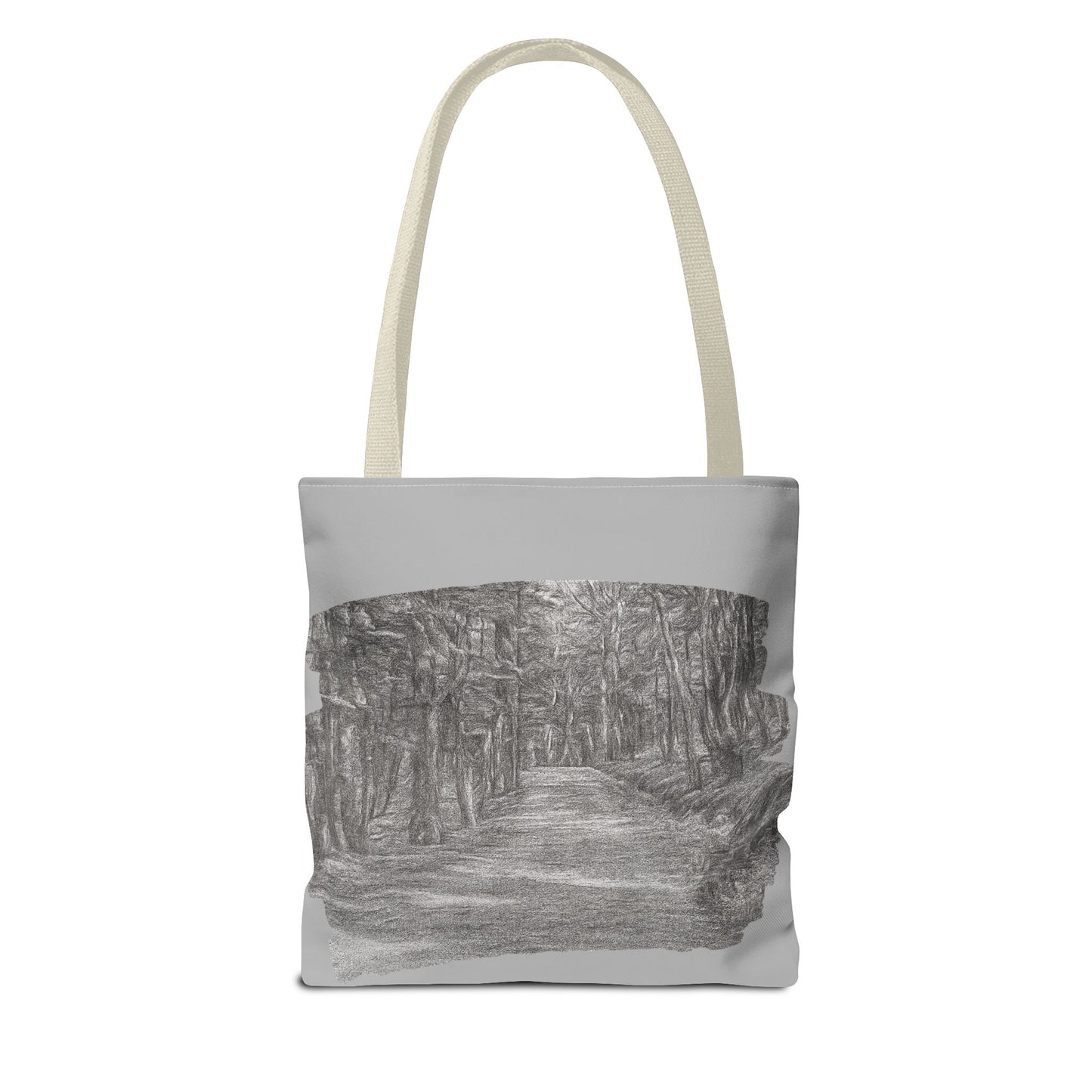 Scenic Path Tote Bag, Reversible Tote, Eco-Friendly Shopper, Outdoor Adventure Bag, Gift for Nature Lovers, Stylish Carryall