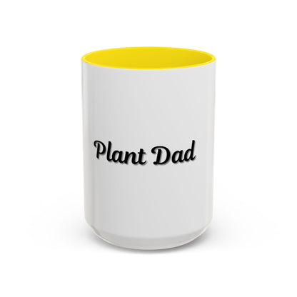 Plant Dad Accent Coffee Mug - Perfect Gift for Gardening Enthusiasts