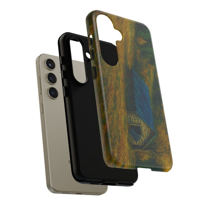 Artistic Phone Case by Tough Cases, Nature-Inspired Phone Protection, Unique Gift for Nature Lovers, Stylish Accessory, Fall Aesthetic