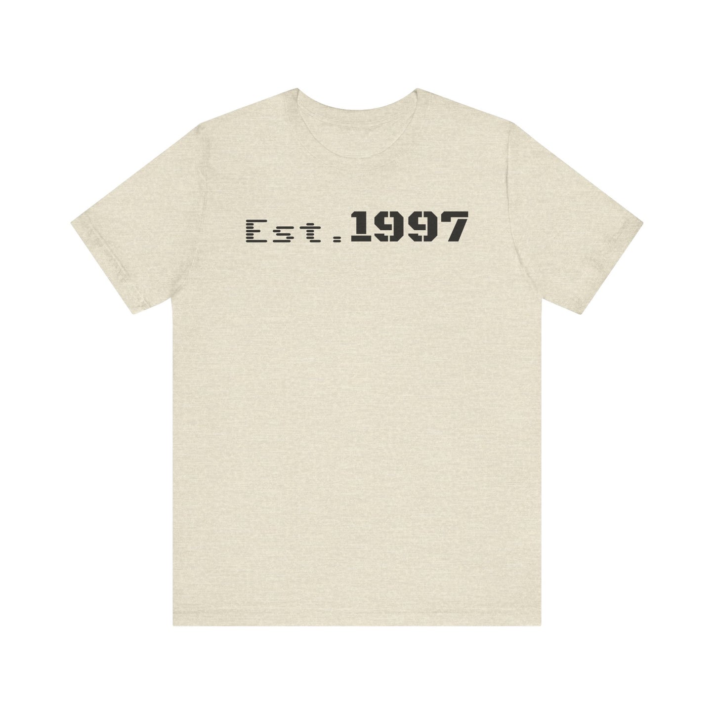 Vintage Est. 1997 Unisex Tee, Gift for Birthdays, Celebrations, Casual Wear, Retro Fashion, Cool Graphic T-Shirt