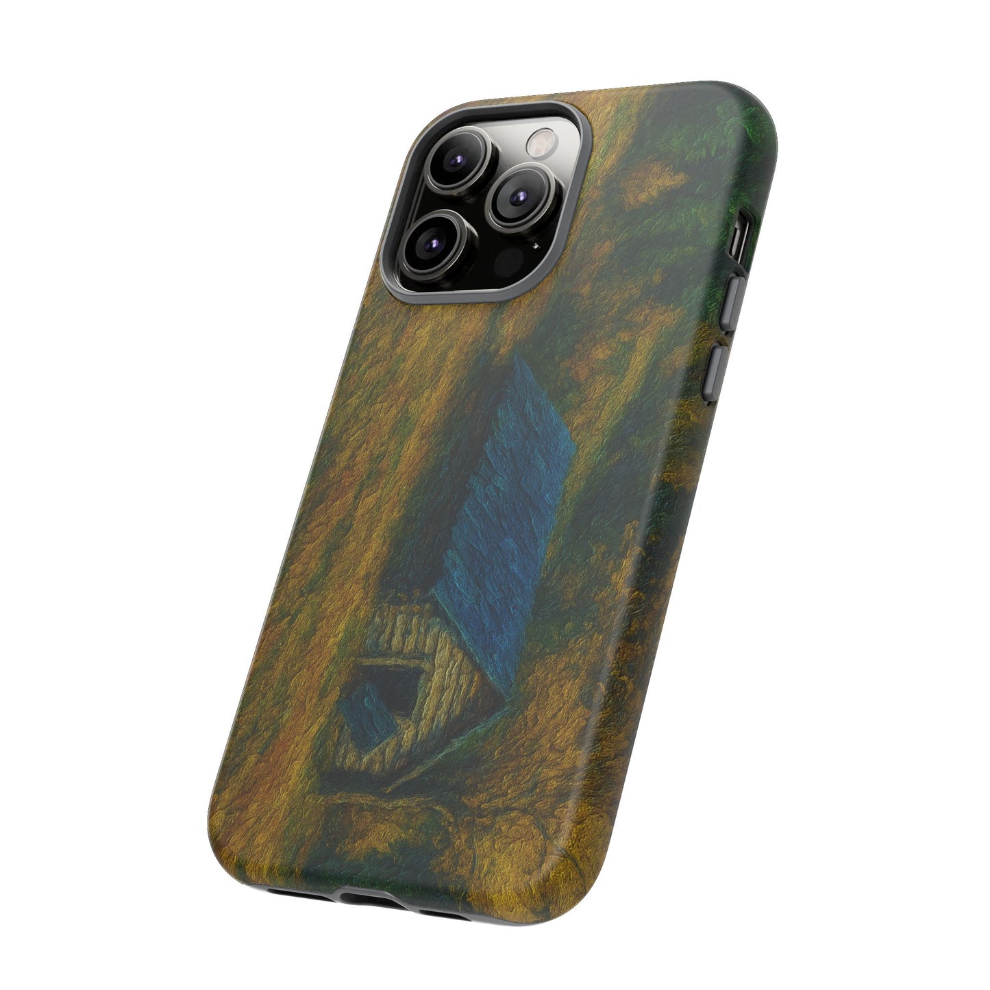Artistic Phone Case by Tough Cases, Nature-Inspired Phone Protection, Unique Gift for Nature Lovers, Stylish Accessory, Fall Aesthetic