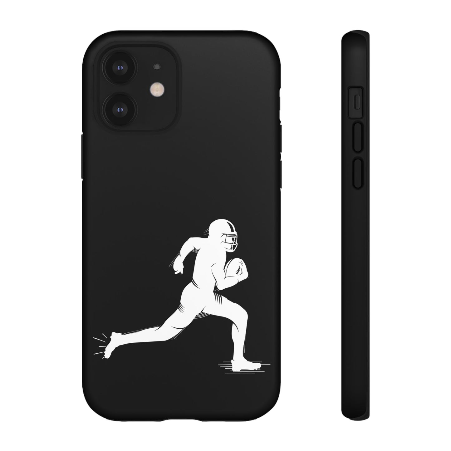 Football Player Phone Case, Tough Cases, Sports Phone Cover, Gift for Athletes, iPhone & Samsung Accessories, Running Player Design