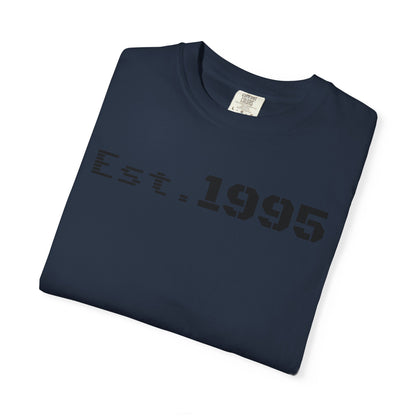 Vintage Est. 1995 T-Shirt, Retro Unisex Tee, Perfect Gift for Birthdays, Casual Wear, Nostalgic Apparel