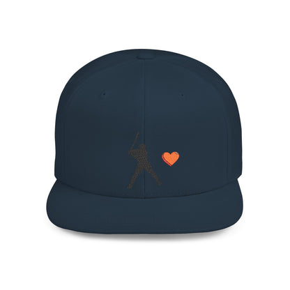 Baseball Love Snapback Hat | Gift for Sports Fans, Casual Wear, Team Spirit, Father's Day, Birthday, Outdoor Activities