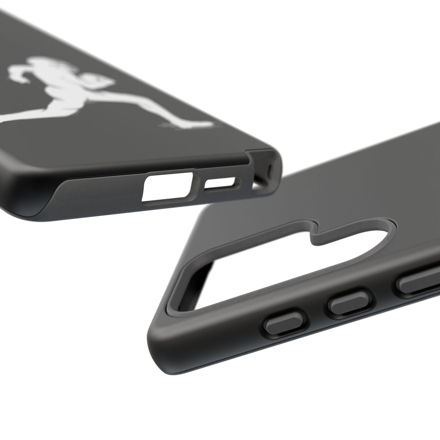 Football Player Phone Case, Tough Cases, Sports Phone Cover, Gift for Athletes, iPhone & Samsung Accessories, Running Player Design