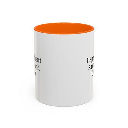Sarcastic Accent Coffee Mug, Funny Gift for Coffee Lovers, Perfect for Office, Birthdays, Humor Lovers, Black Handle Mug