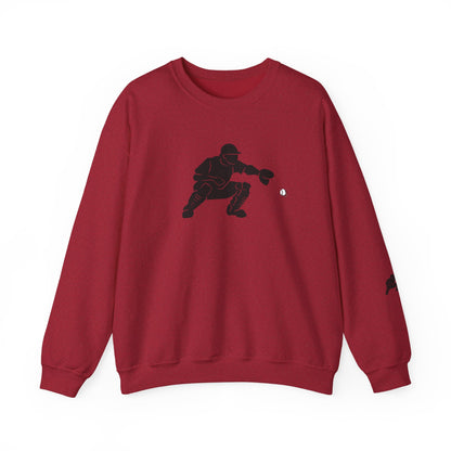 Baseball Catcher Crewneck Sweatshirt | Unisex Sports Apparel | Perfect for Game Days, Gifts, and Casual Wear | Baseball Lover's Gift