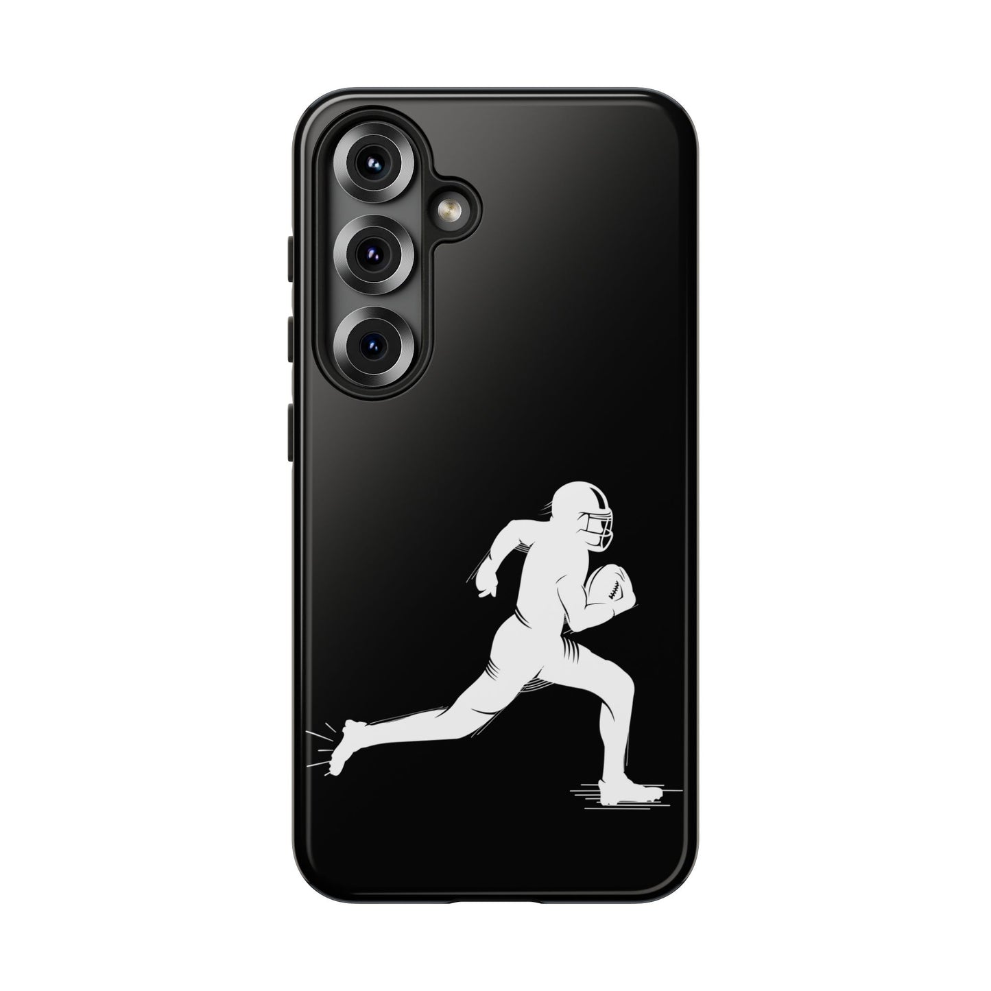 Football Player Phone Case, Tough Cases, Sports Phone Cover, Gift for Athletes, iPhone & Samsung Accessories, Running Player Design