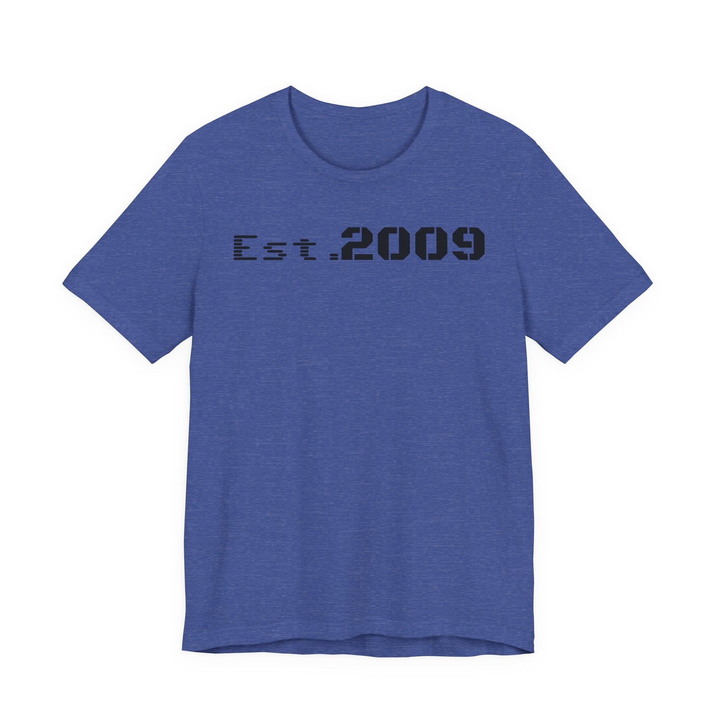 Established 2009 Unisex Tee - Casual Wear, Birthday Gift, Graduation Outfit, Anniversary Shirt, Personalized Fashion