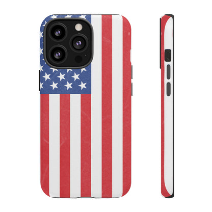 American Flag Phone Case - Patriotic Cell Cover, Tough Cases, USA Pride, Independence Day Gift, Veteran's Day, Phone Protection