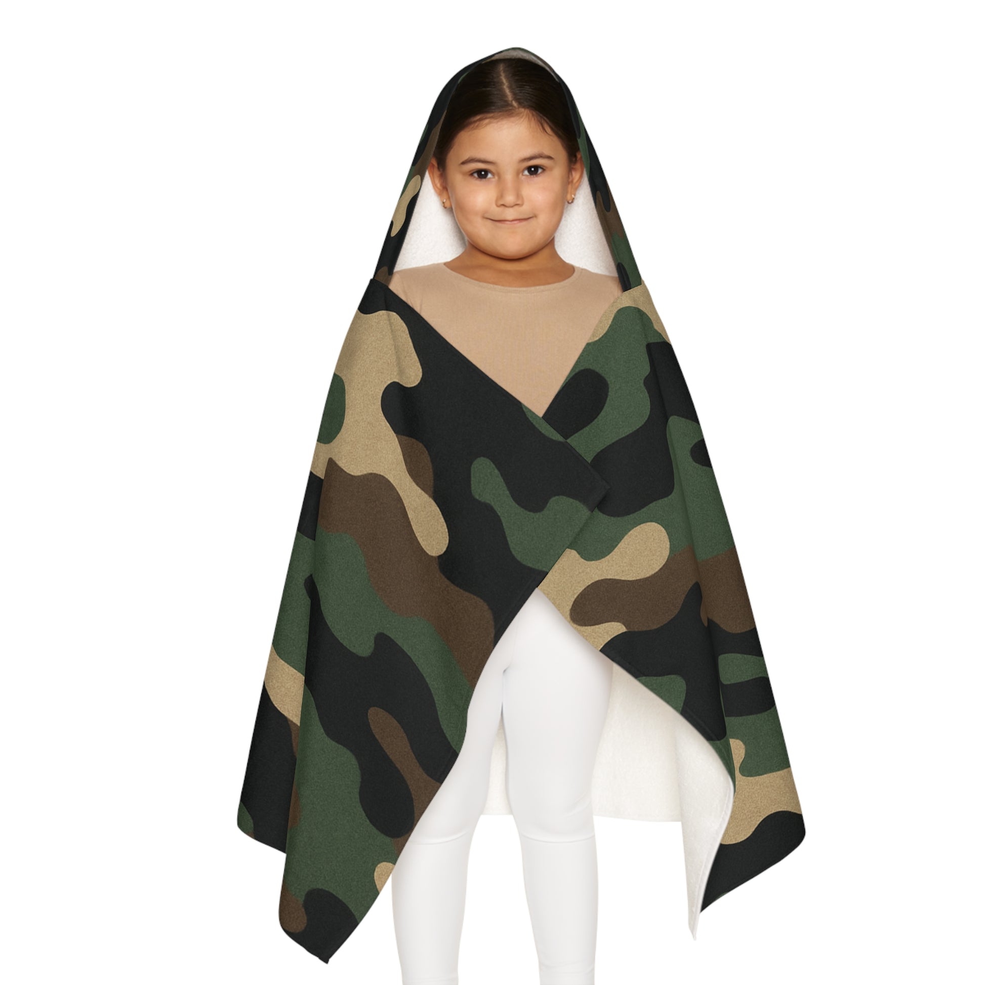 Youth Hooded Towel in Camouflage | Fun Bath Time - Best All Over Prints | Gothic Decor Store | Buy Online