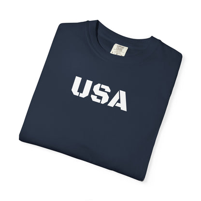 USA Vintage Unisex T-Shirt, Soft Cotton Tee, Casual Wear, Gifts for Her & Him, Summer Essentials, Independence Day Apparel
