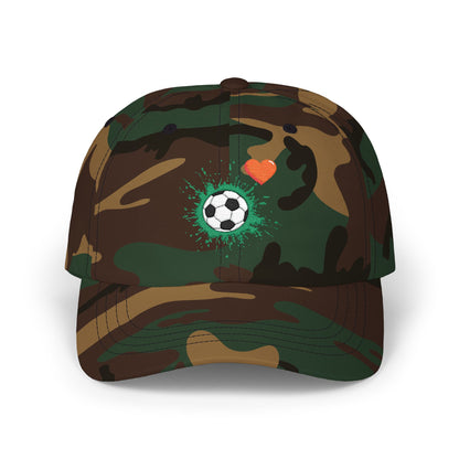 Soccer Love Dad Cap | Perfect Gift for Sports Lovers, Father's Day, Outdoor Events, Casual Wear, Adjustable Cap