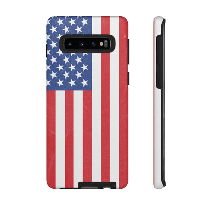 American Flag Phone Case - Patriotic Cell Cover, Tough Cases, USA Pride, Independence Day Gift, Veteran's Day, Phone Protection
