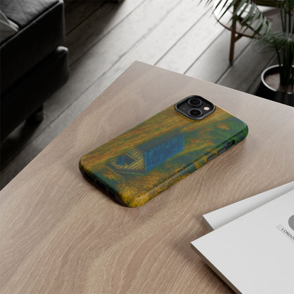 Artistic Phone Case by Tough Cases, Nature-Inspired Phone Protection, Unique Gift for Nature Lovers, Stylish Accessory, Fall Aesthetic