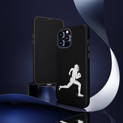 Football Player Phone Case, Tough Cases, Sports Phone Cover, Gift for Athletes, iPhone & Samsung Accessories, Running Player Design