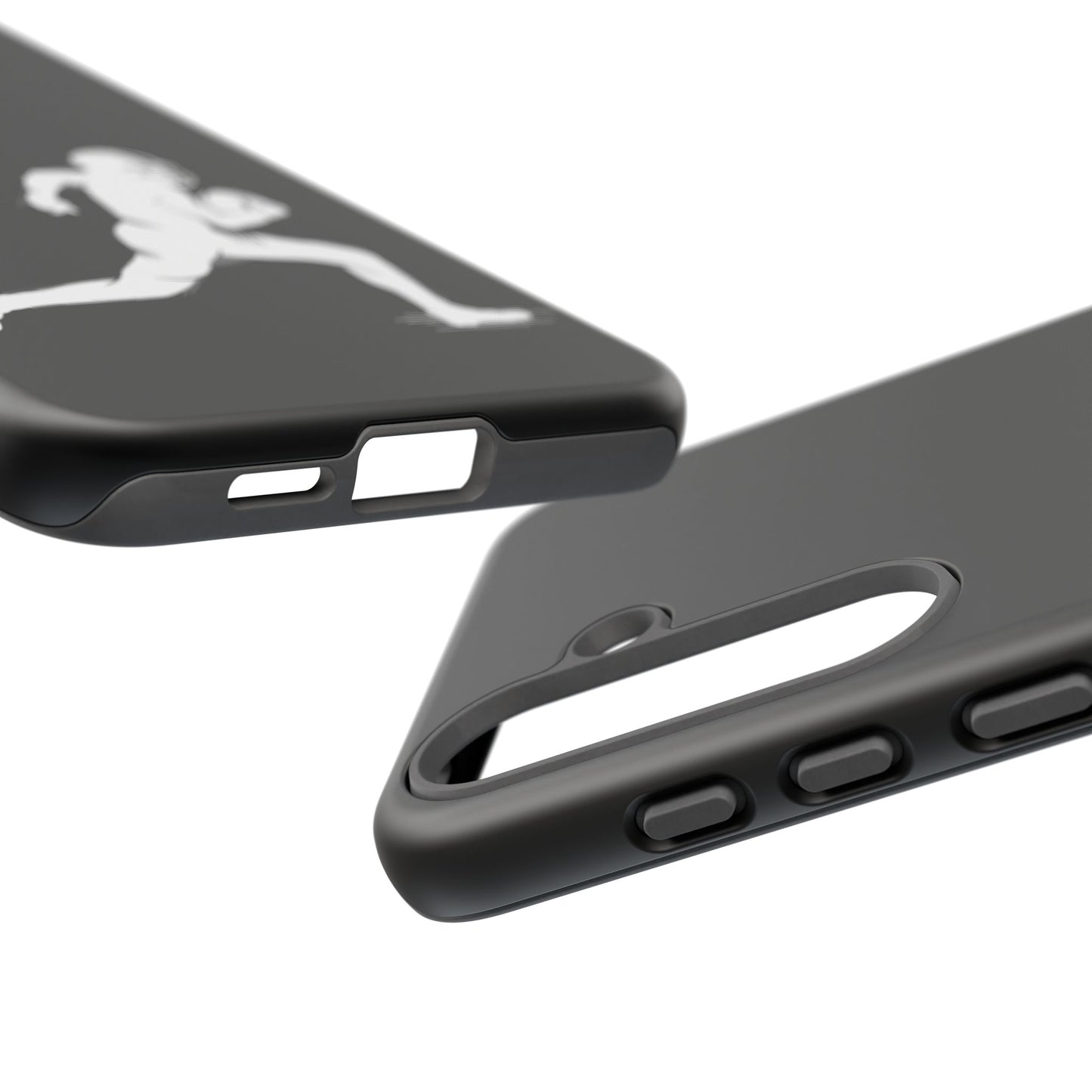 Football Player Phone Case, Tough Cases, Sports Phone Cover, Gift for Athletes, iPhone & Samsung Accessories, Running Player Design