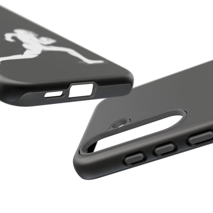 Football Player Phone Case, Tough Cases, Sports Phone Cover, Gift for Athletes, iPhone & Samsung Accessories, Running Player Design