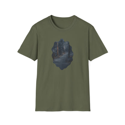 Abstract Path Unisex T-Shirt - Gift for Him or Her, Birthday Gift, Trending Fashion
