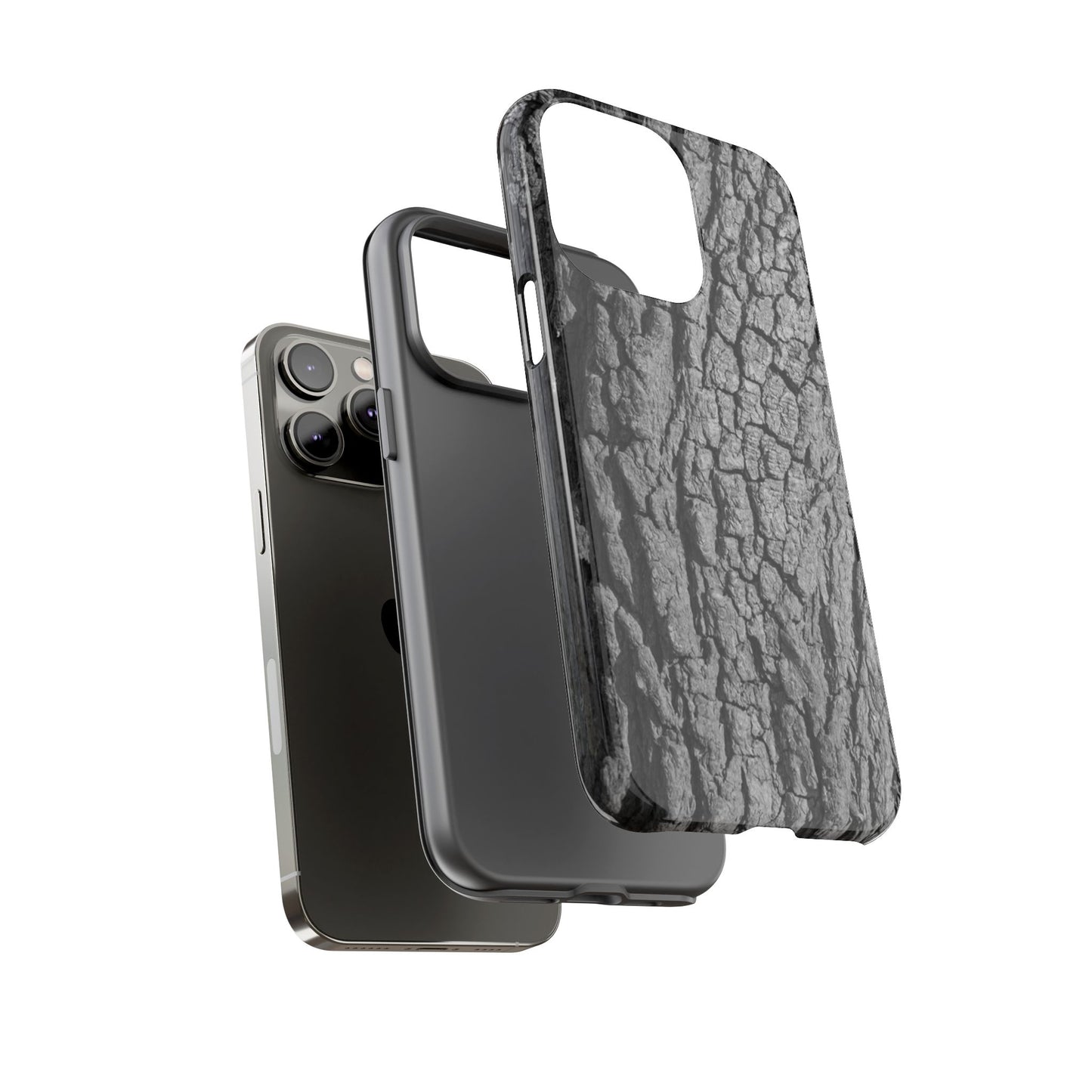 Rustic Bark Phone Case - Tough and Durable Protection