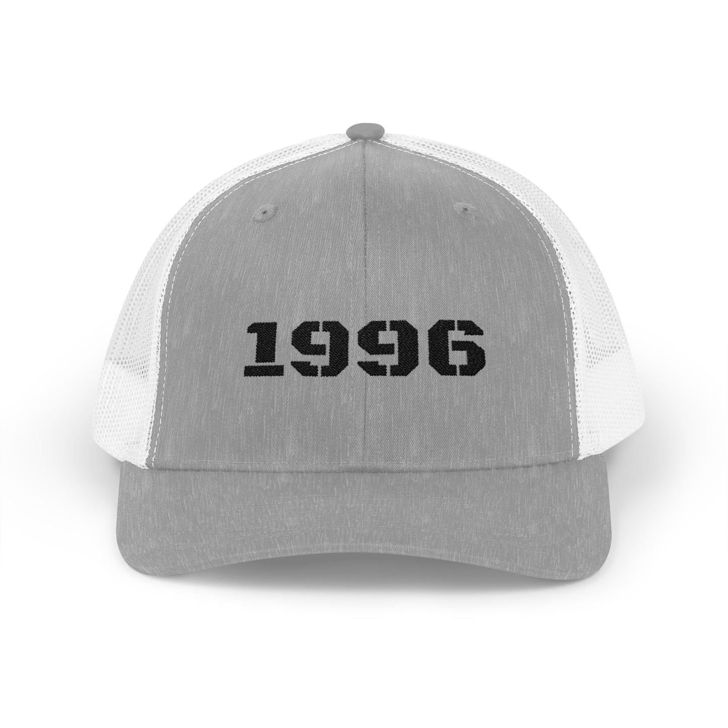 Vintage 1996 Snapback Trucker Cap, Retro Hat, Birthday Gift, Cool Dad Cap, Summer Accessory, Casual Streetwear