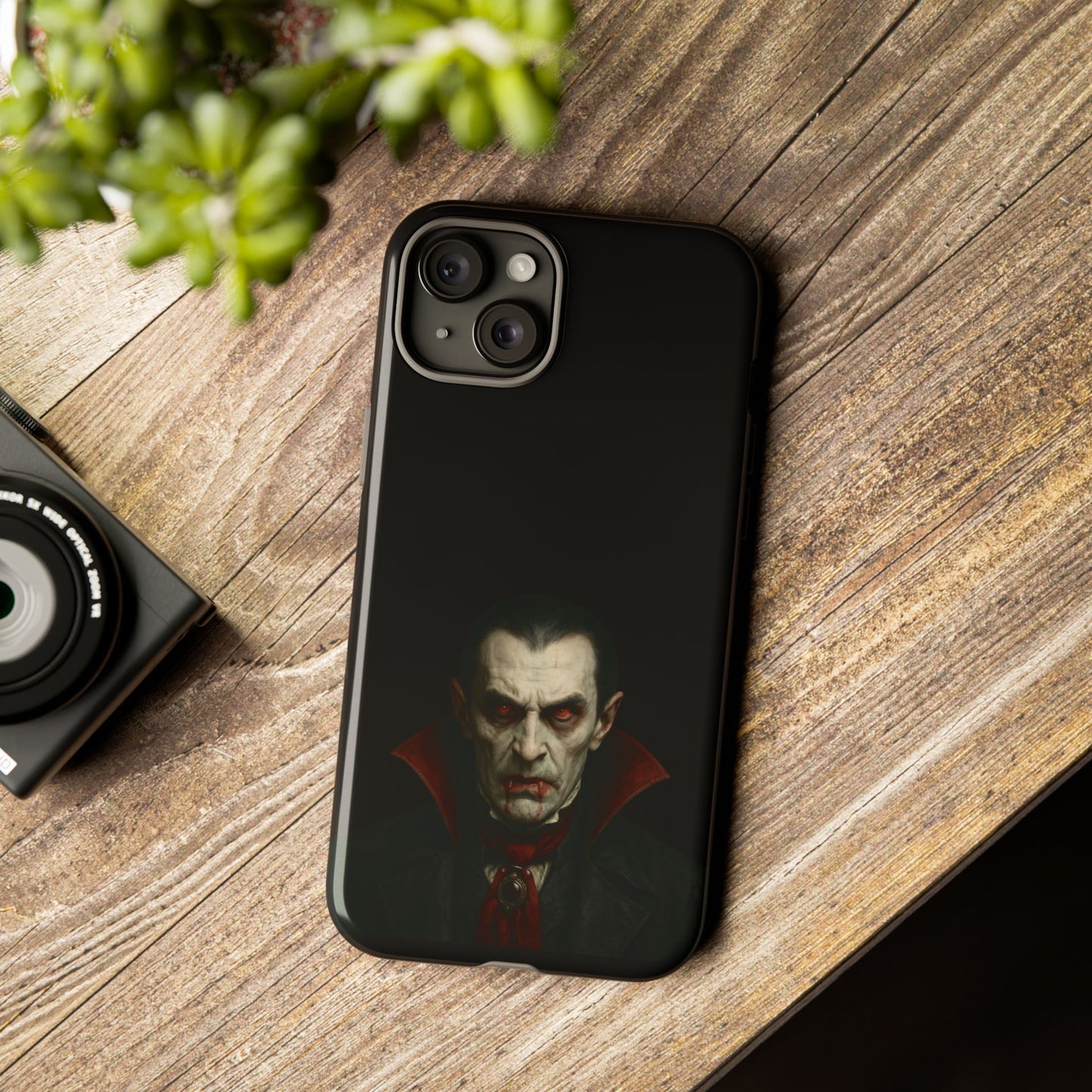Vampire Phone Case - Tough Cases for Halloween, Gothic Decor, Gifts for Horror Fans, Spooky Accessories, Unique Cellphone Cover