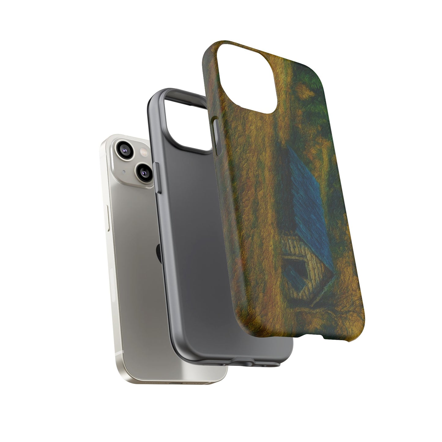 Artistic Phone Case by Tough Cases, Nature-Inspired Phone Protection, Unique Gift for Nature Lovers, Stylish Accessory, Fall Aesthetic