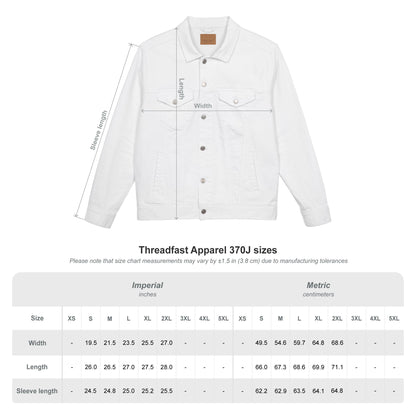 Embroidered Unisex Denim Jacket - Stylish, Casual, Perfect for Summer Outings, Men's & Women's Fashion Statement, Birthday Gift, [...]