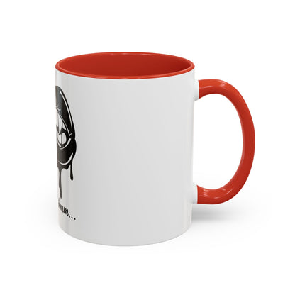 Vampire Lip Accent Coffee Mug - 11oz & 15oz - Unique Halloween Gift