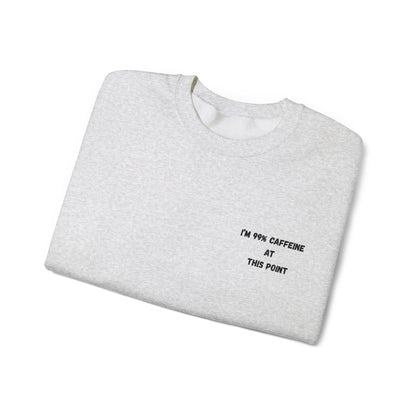 Caffeine Lover's Crewneck Sweatshirt | Unisex Heavy Blend