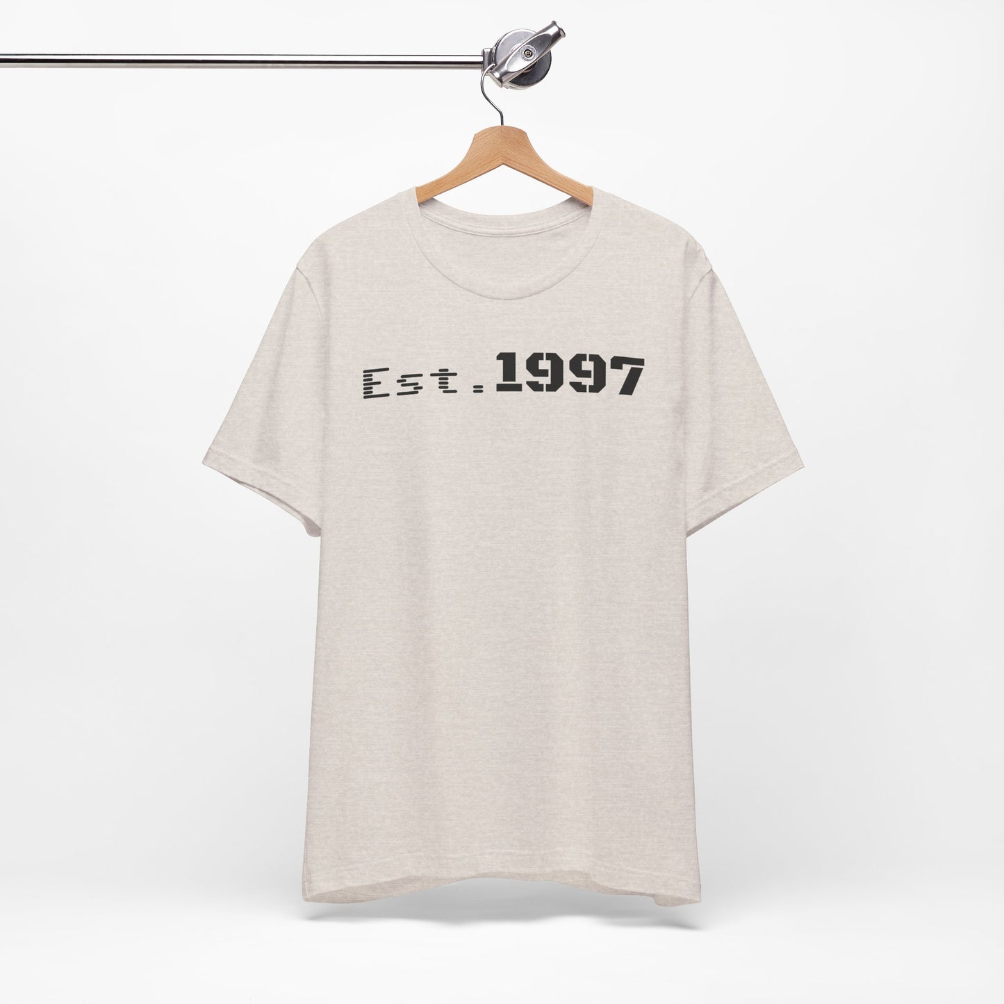Vintage Est. 1997 Unisex Tee, Gift for Birthdays, Celebrations, Casual Wear, Retro Fashion, Cool Graphic T-Shirt