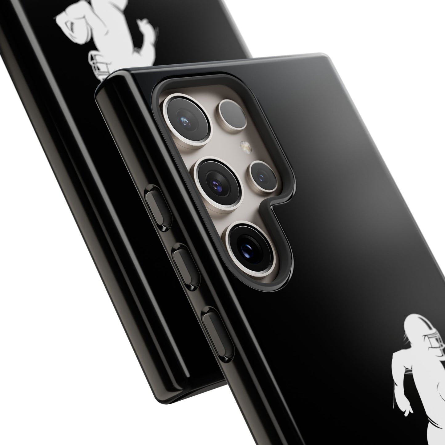 Football Player Phone Case, Tough Cases, Sports Phone Cover, Gift for Athletes, iPhone & Samsung Accessories, Running Player Design