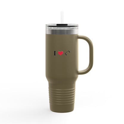 I Love Football Insulated Travel Mug, 40oz - Perfect For Writers, Students, Teachers | Funny Gift | Travel Coffee Mug | Stylish Tumbler | [...]