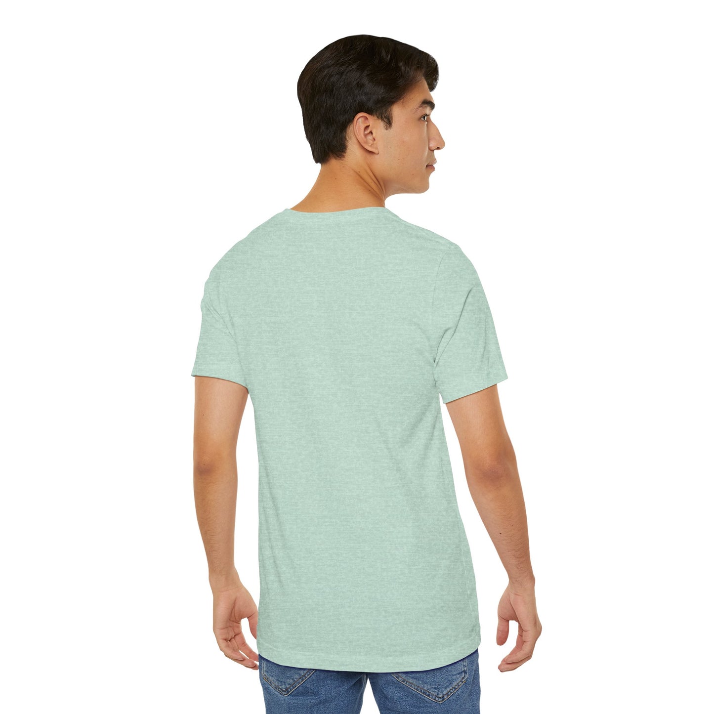 Artistic Heart Unisex Jersey Tee - Vibrant Graphic Tee, Casual Wear, Gift for Art Lovers, Birthday Surprise, Everyday Comfort