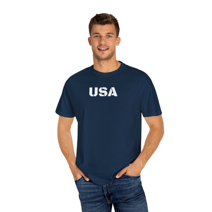 USA Vintage Unisex T-Shirt, Soft Cotton Tee, Casual Wear, Gifts for Her & Him, Summer Essentials, Independence Day Apparel