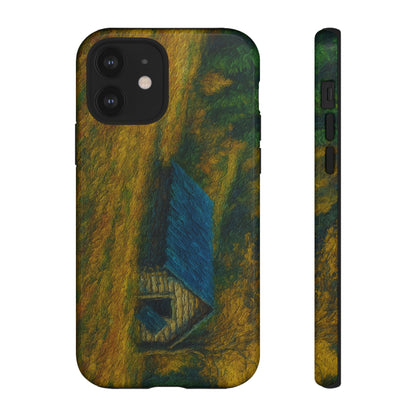 Artistic Phone Case by Tough Cases, Nature-Inspired Phone Protection, Unique Gift for Nature Lovers, Stylish Accessory, Fall Aesthetic