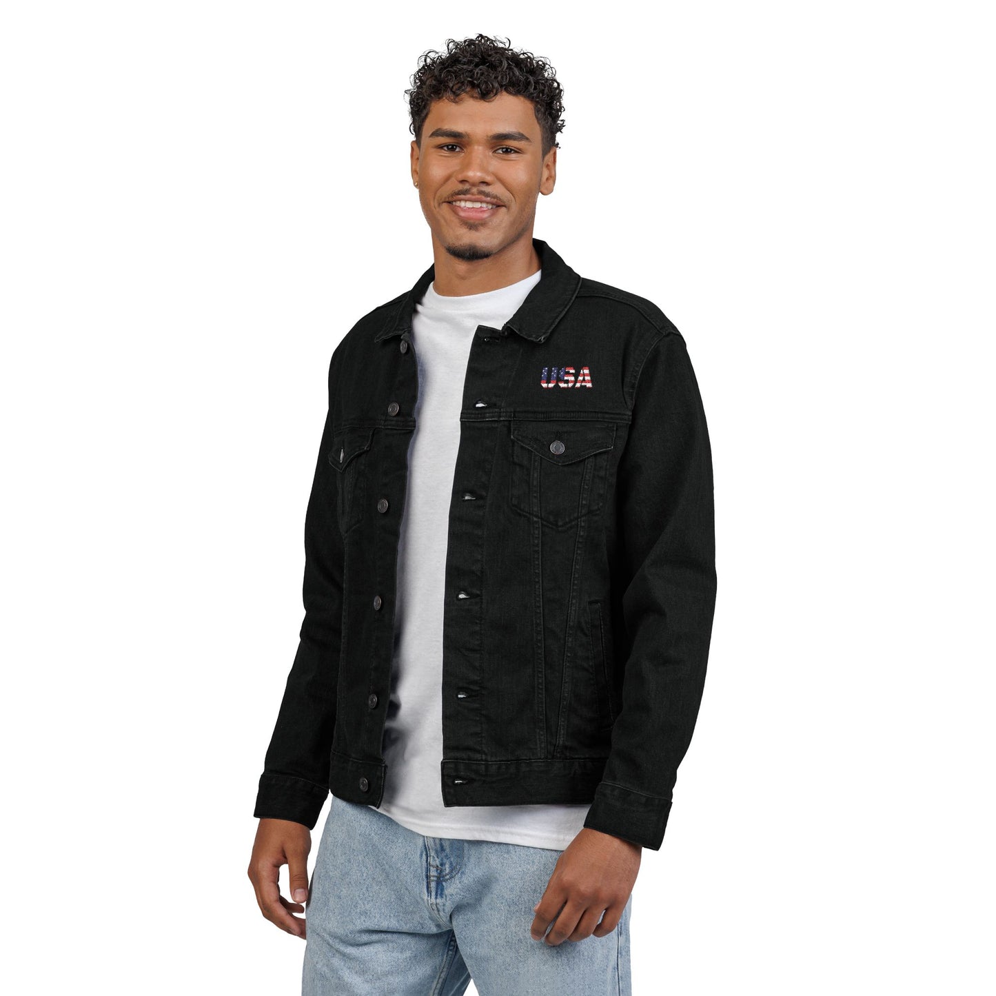 Embroidered Unisex Denim Jacket - Stylish, Casual, Perfect for Summer Outings, Men's & Women's Fashion Statement, Birthday Gift, [...]