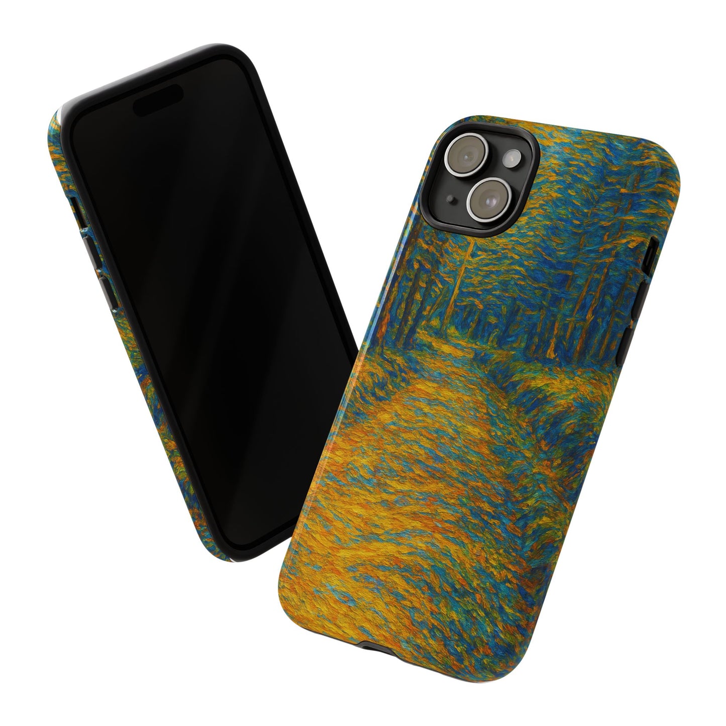 Artistic Phone Case for Nature Lovers, Tough Cases, Vibrant Design, Gift for Friends, Phone Accessories, Unique Artwork