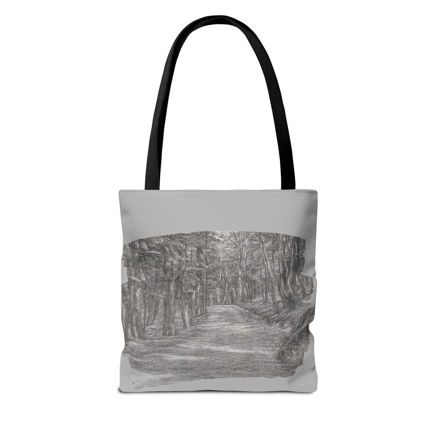 Scenic Path Tote Bag, Reversible Tote, Eco-Friendly Shopper, Outdoor Adventure Bag, Gift for Nature Lovers, Stylish Carryall