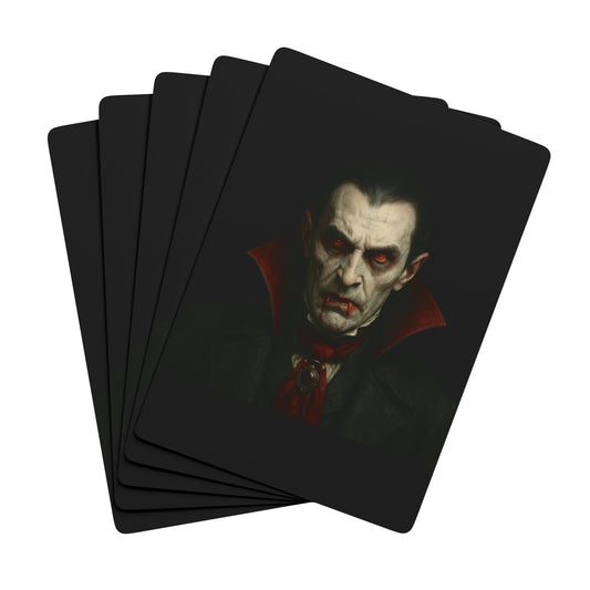Vampire-Themed Poker Playing Cards - Best Paper products | Gothic Decor Store | Buy Online