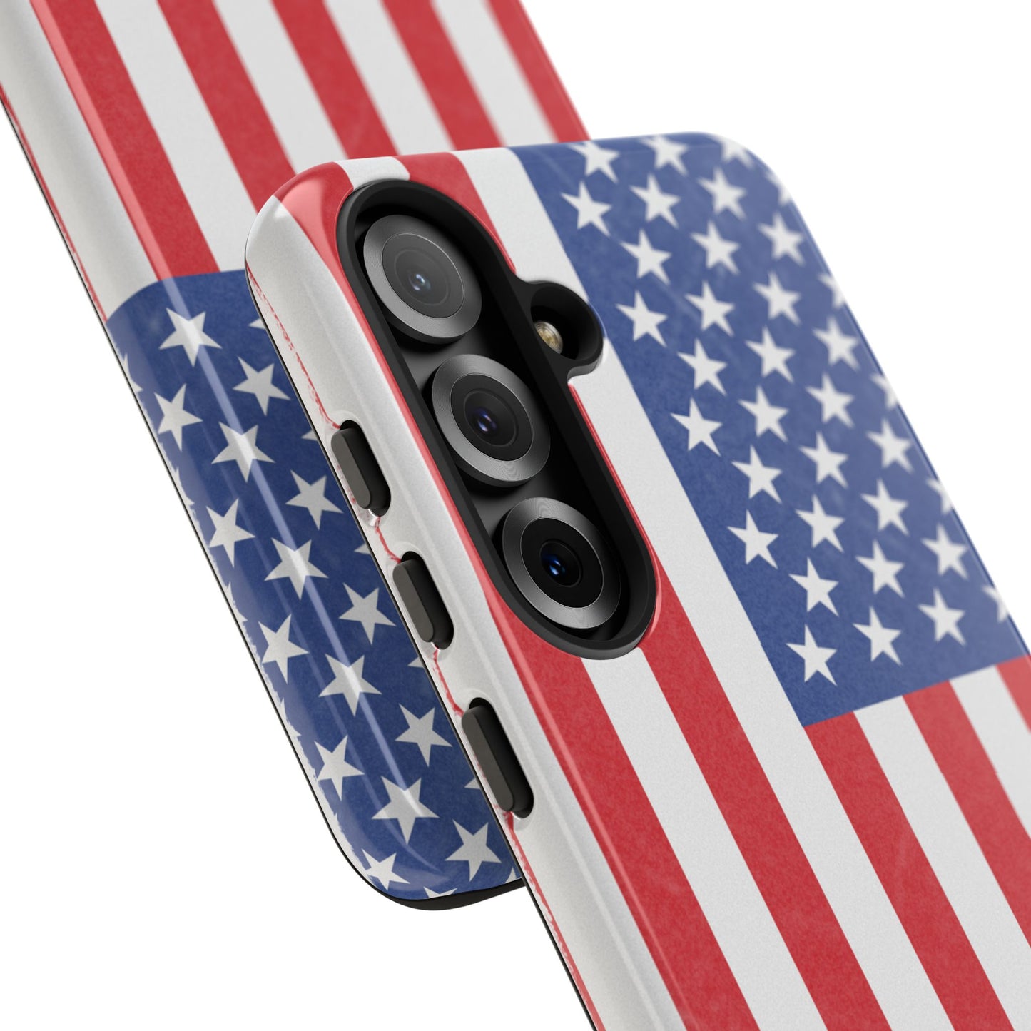 Patriotic Phone Case - Tough Cases for Veterans, USA Lovers, Independence Day, Memorial Day, Flag Design