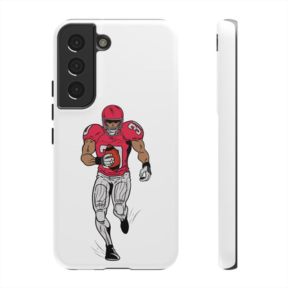 Football Player Tough Case, Sports Phone Cover, Athlete Gift, Tough Phone Case, Fall Sports, Football Lover's Accessory