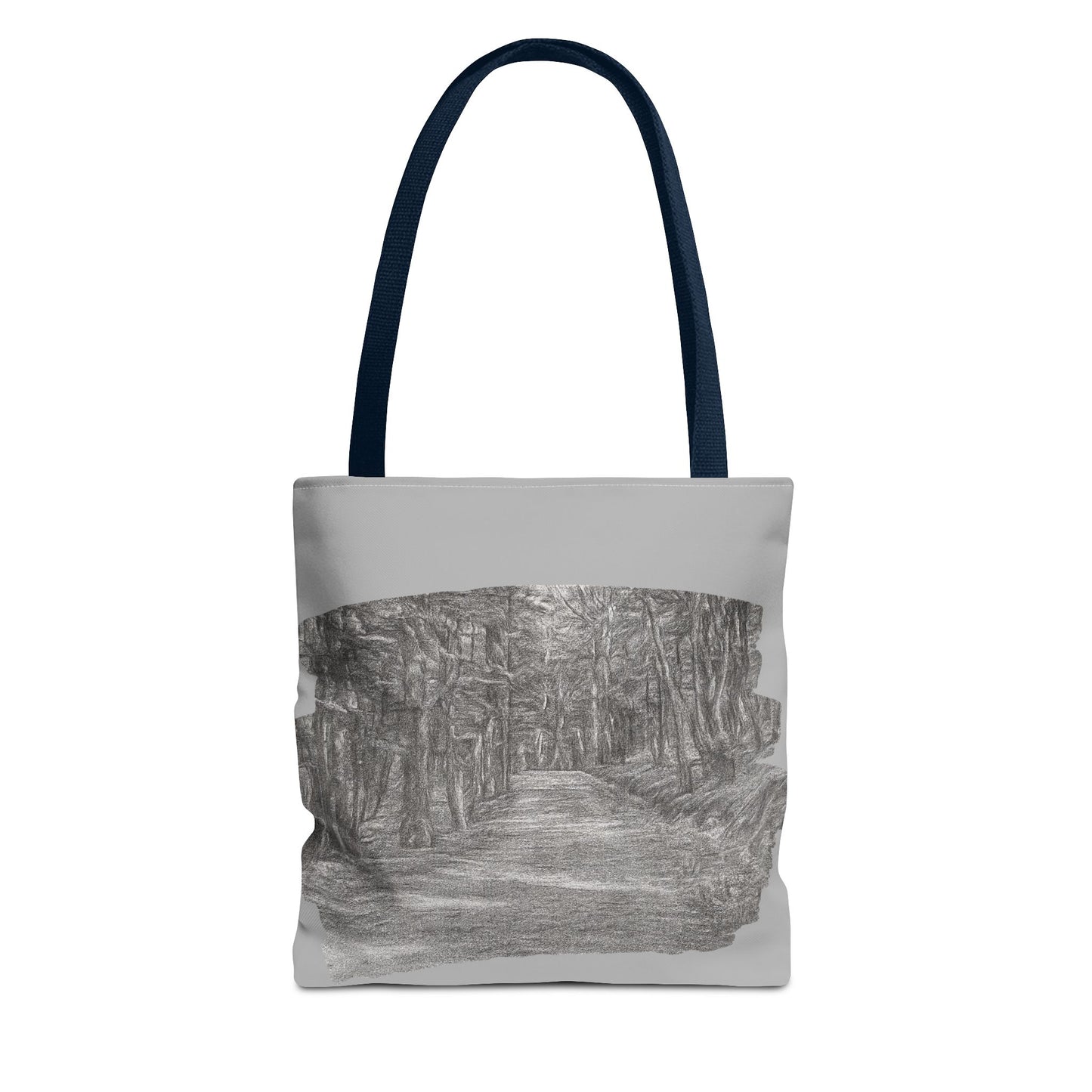 Scenic Path Tote Bag, Reversible Tote, Eco-Friendly Shopper, Outdoor Adventure Bag, Gift for Nature Lovers, Stylish Carryall