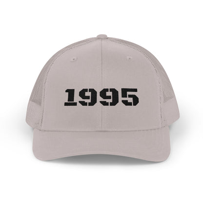 1995 Snapback Trucker Cap, Retro Cap, Vintage Style Hat, Birthday Gift, Casual Wear, 90s Fashion, Unisex Headwear
