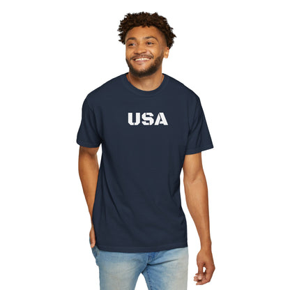 USA Vintage Unisex T-Shirt, Soft Cotton Tee, Casual Wear, Gifts for Her & Him, Summer Essentials, Independence Day Apparel